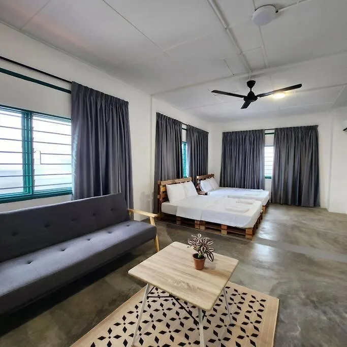 شقة Ipoh Town Centre-Retro 4Pax 0*,
